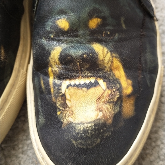 Givenchy Rottweilers Leather Sneakers - Picture 6 of 7